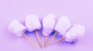 Purple Cotton Candy Concept Wallpaper