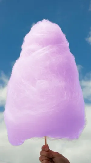 Purple Cotton Candy Sky Wallpaper