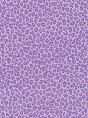 Purple Cute Cheetah Print Pattern Wallpaper