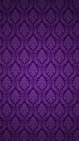 Purple Damask Wallpaper Vector Wallpaper