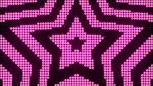 Purple Dot Mosaic Star Pattern Wallpaper