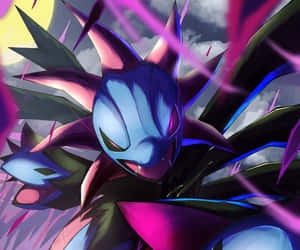 Purple Dragon Pokémon Hydreigon Wallpaper