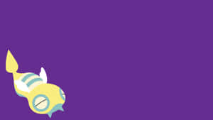 Purple Dunsparce Wallpaper