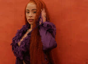 Purple Fashion Statement Wallpaper