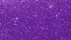 Purple Glitter Background With Stars Wallpaper