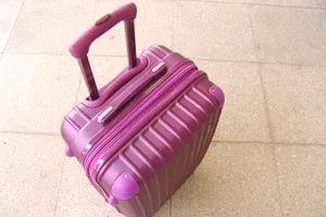 Purple Hardshell Carry On Luggage Wallpaper