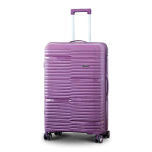 Purple Hardshell Suitcase Product Photo Wallpaper