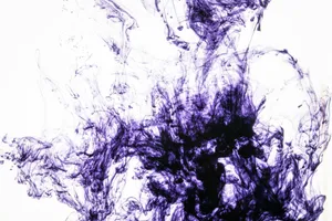 Purple Ink Diffusion Abstract Wallpaper