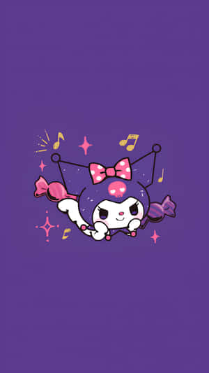 Purple Kuromi Wallpaper Wallpaper