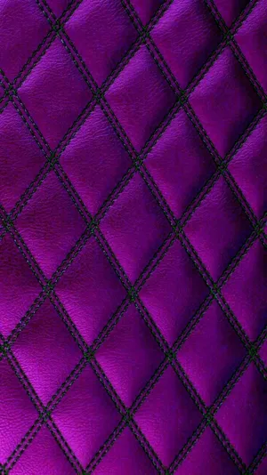 Purple Leather Texture Diamond Pattern Wallpaper