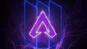 Purple Lightning Apex Legends Logo Wallpaper