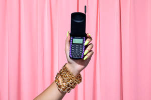 Purple Motorola Startac Wallpaper