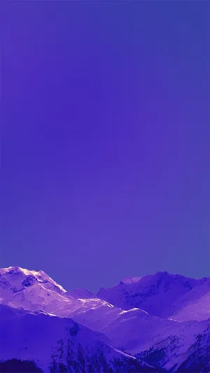 Purple Mountain Majesty Sunset Wallpaper