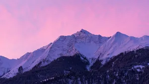 Purple Mountain Majestyat Dusk Wallpaper
