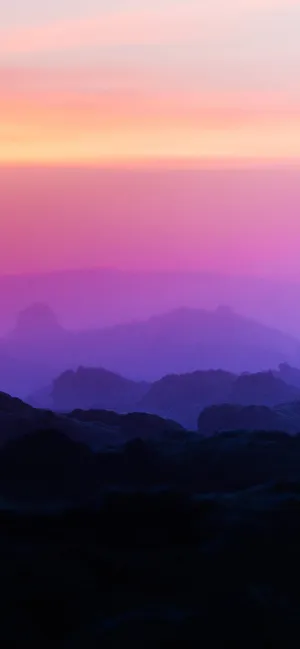 Purple_ Mountain_ Sunset_ Gradient.jpg Wallpaper