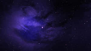 Purple Nebula Starry Sky Wallpaper