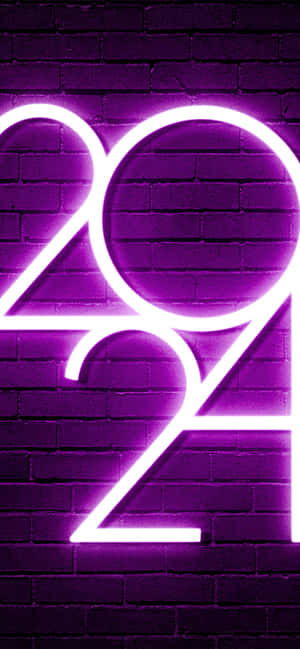 Purple Neon2024 Wallpaper Wallpaper