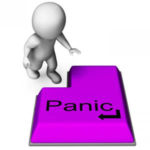 Purple Panic Key Wallpaper