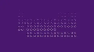 Purple Periodic Table Design Wallpaper