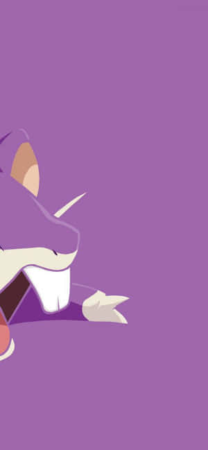 Purple Phone Wallpaper Of Pokemon Rattata Wallpaper