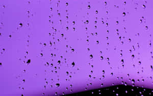 Purple Raindrops Glass Aesthetic.jpg Wallpaper