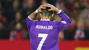 Purple Ronaldo Jersey Number7 Wallpaper