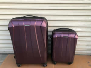 Purple Samsonite Suitcases Wallpaper