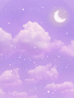 Purple Sky Dreamscape Wallpaper