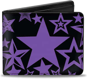 Purple Star Pattern Wallet Wallpaper