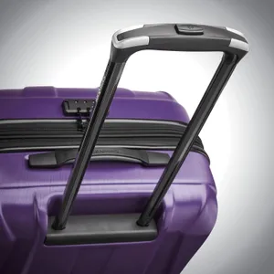 Purple Suitcase Telescopic Handle Wallpaper