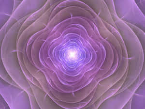 Purple Swirls With A Purple Center Wallpaper