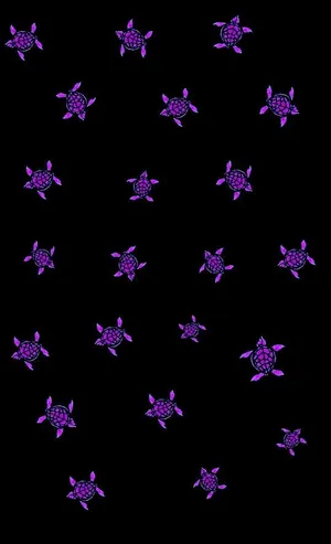Purple Tiny Turtle Wallpaper