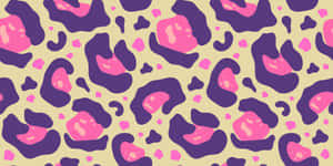 Purple Y2 K Aesthetic Pattern Wallpaper