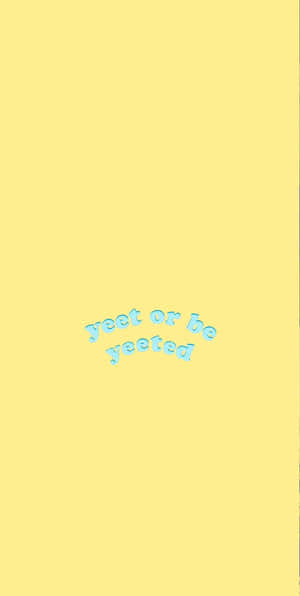 Push Your Limits In Yeet Or Be Yeeted Game Wallpaper