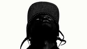 Pusha T Silhouette Portrait Wallpaper