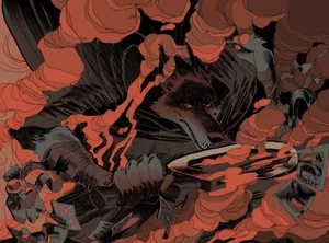 Pussin Boots Epic Battle Illustration Wallpaper