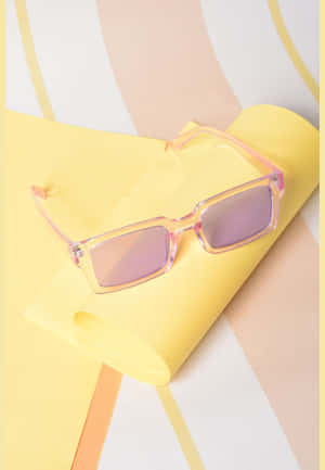 Put On A Pair Of Stylish Purple Shades Wallpaper