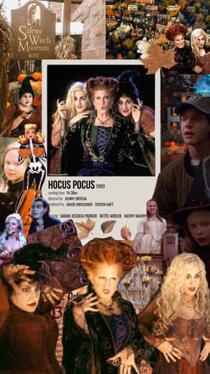 Put Your Best Hocus Pocus Look Forward With This Iphone Wallpaper Wallpaper