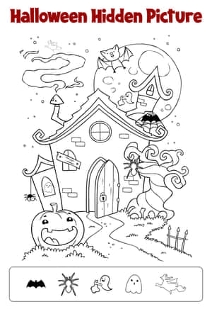Put Your Detective Skills To The Test And Find Your Way Through Spooky Halloween Puzzles! Wallpaper