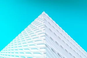 Pyramid Illustration On A White Hd Background Wallpaper