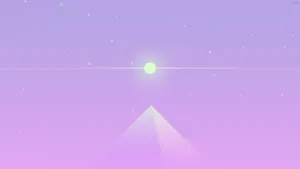 Pyramid Pastels Aesthetic Computer Wallpaper