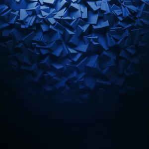 Qhd Diced Blue Cubes Wallpaper