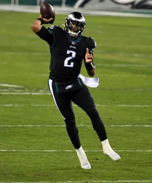 Quarterback Action Poseon Field Wallpaper