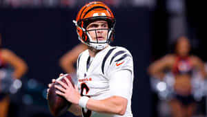 Quarterback Preparation Bengals Uniform Wallpaper