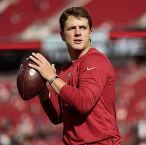 Quarterback Warmup Session Wallpaper