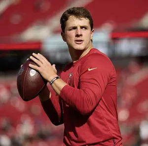 Quarterback Warmup Session Wallpaper