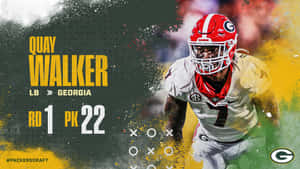 Quay Walker Packers Draft Announcement Wallpaper