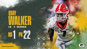 Quay Walker Packers Draft Announcement Wallpaper