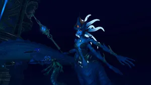 Queen Azshara Reigning In Power Wallpaper