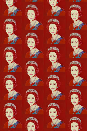 Queen Elizabeth Vector Art Wallpaper